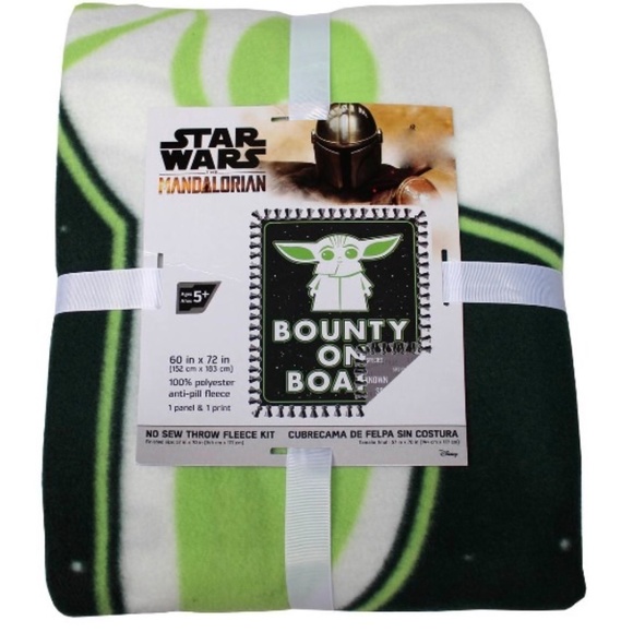 Other - Baby Yoda No Sew Fleece Kit